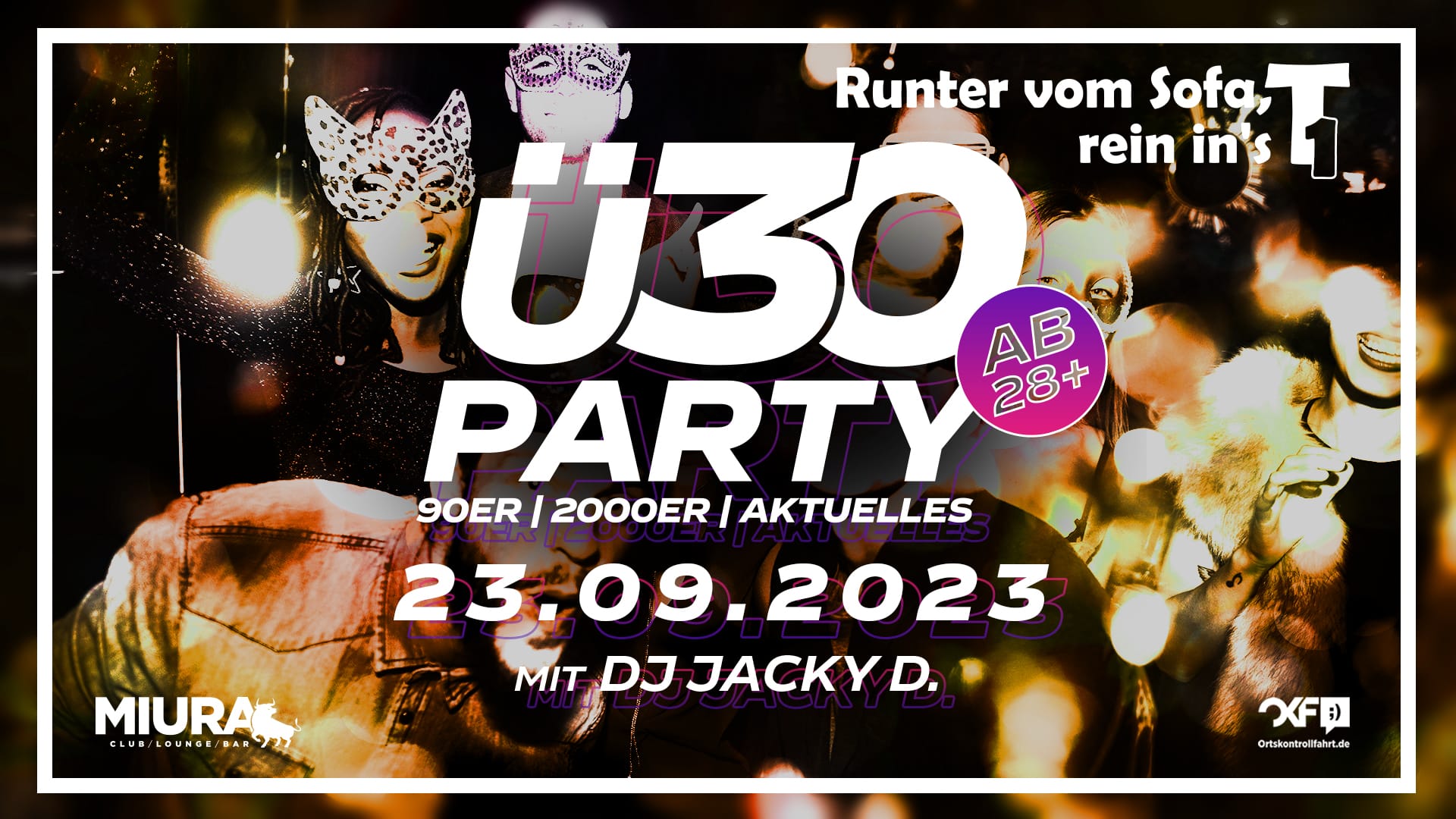 ü30 Party im T1 mit DJ Jacky D.