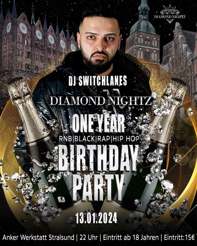 Diamond Nightz - One Year Birthday Party