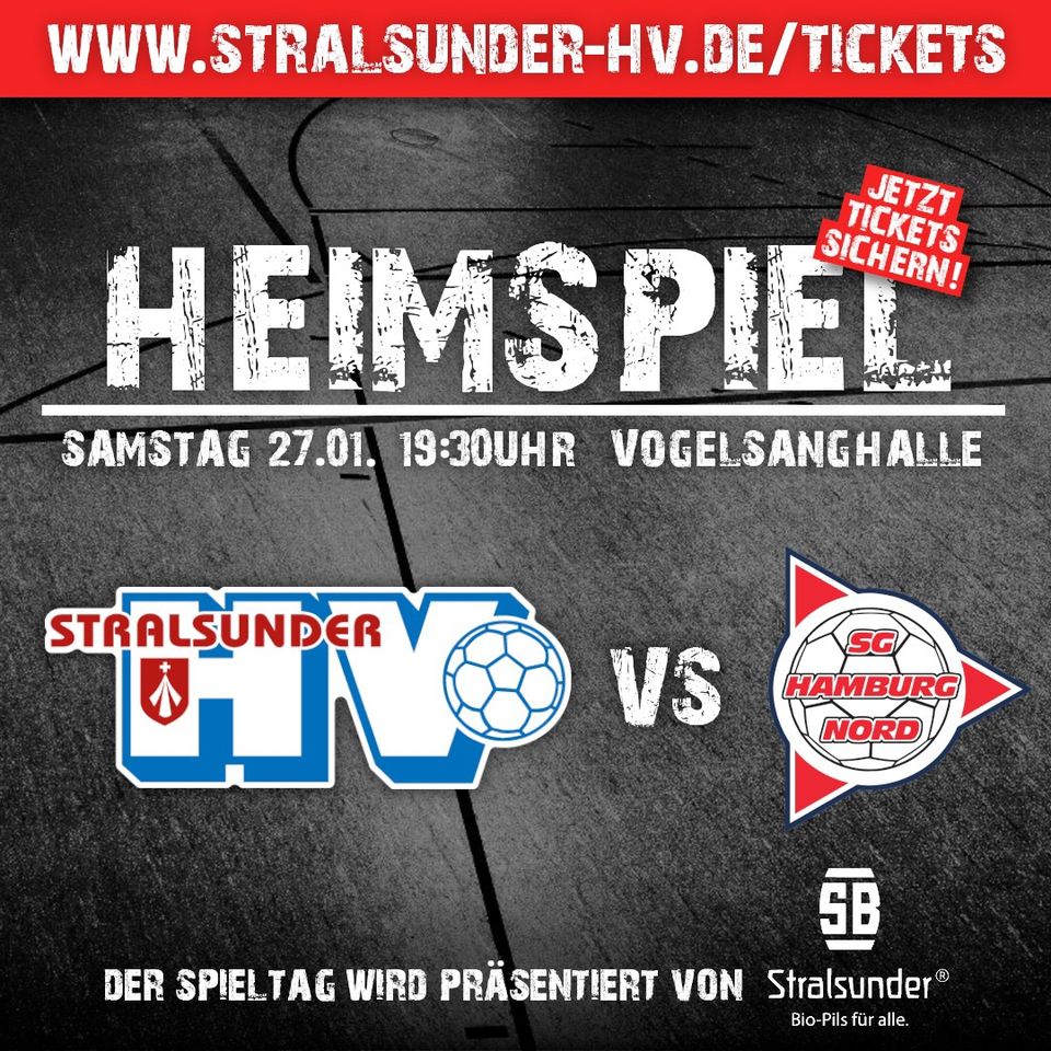 Stralsunder HV vs. SG Hamburg-Nord