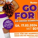 GO FOR IT! Heute gibts Cash. w/ DJ Dan Ey