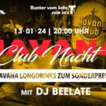 Havana Club Nacht mit DJ Beelate