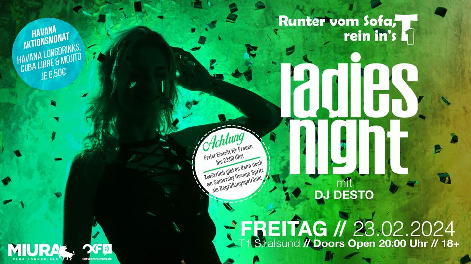 Ladies Night mit DJ Desto