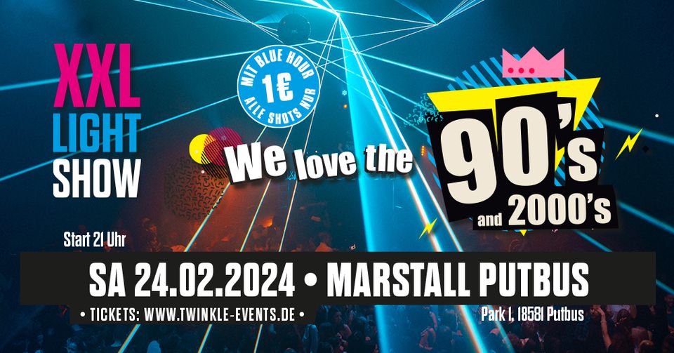 We love the 90s and 2000s! Marstall Putbus