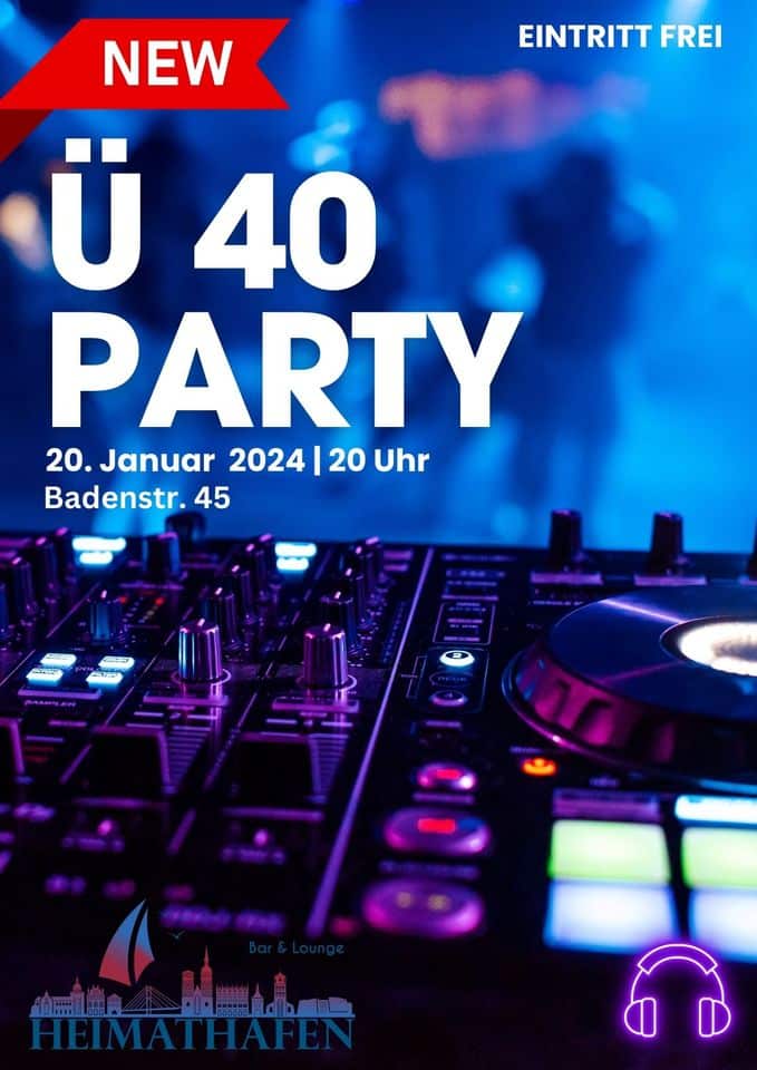 ü40 Party im Heimathafen Stralsund