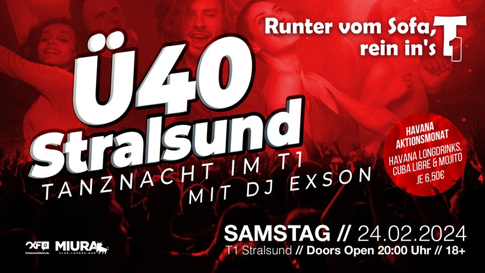 ü40 in Stralsund mit DJ Exson