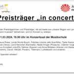 Preisträger in concert!