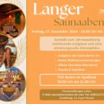 Langer Saunaabend zum Jahresausklang