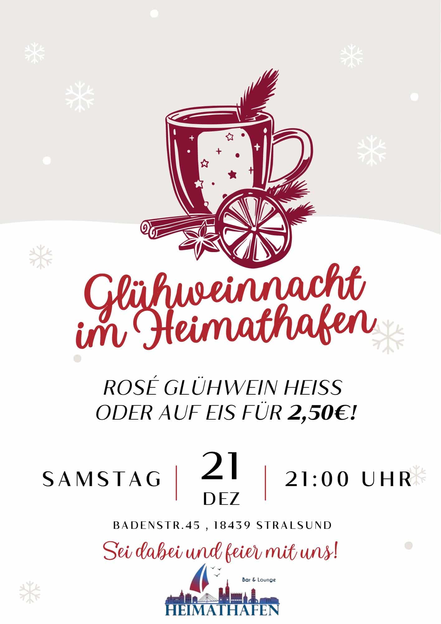 Glühweinnacht im Heimathafen