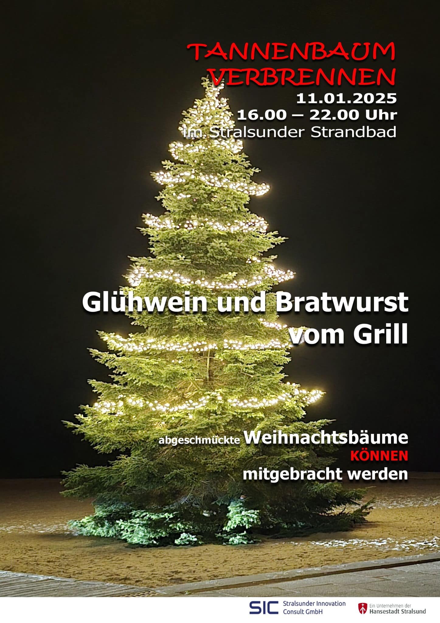 Tannenbaum verbrennen