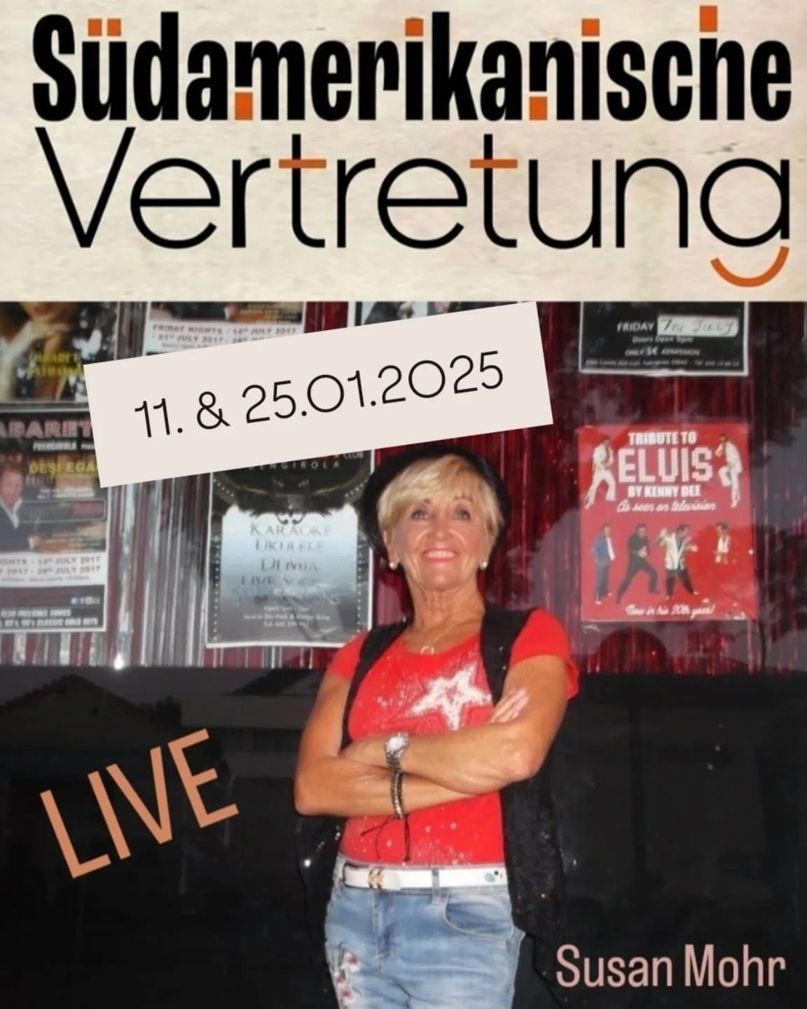 Susan Mohr Live