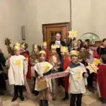 Rathaus Stralsund: Sternsinger überbringen Segen